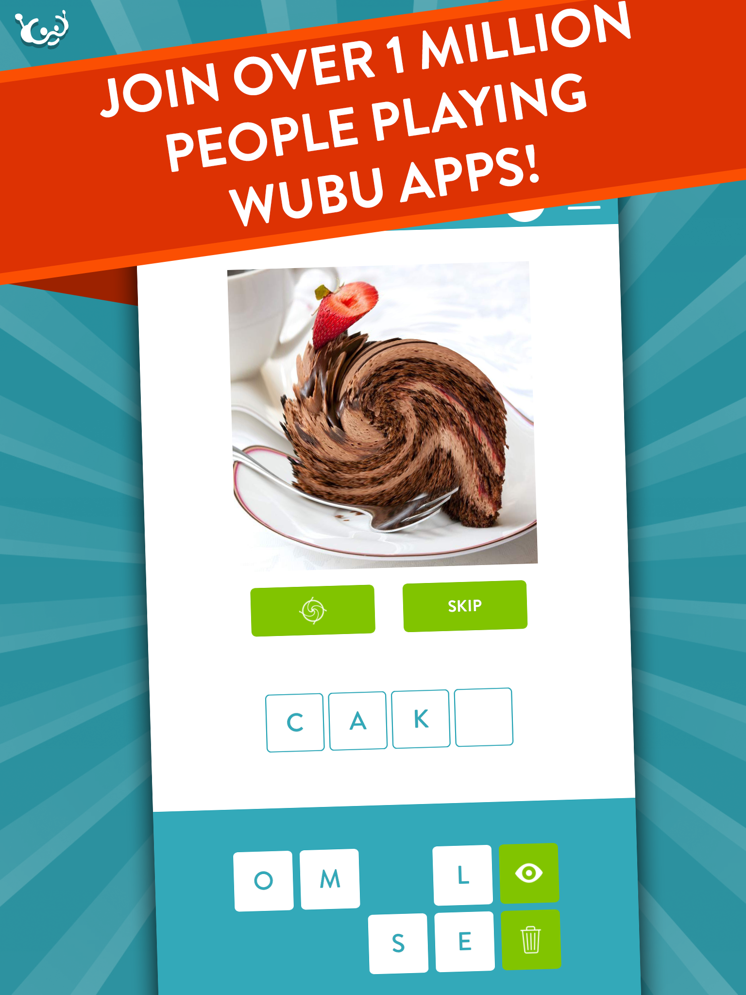 Swoosh! Guess The Food Quiz Game With a Twist - New Free Word Game by Wubu