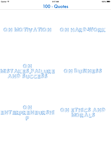 Screenshot #4 pour 100 Quotes from Successful Entrepreneurs