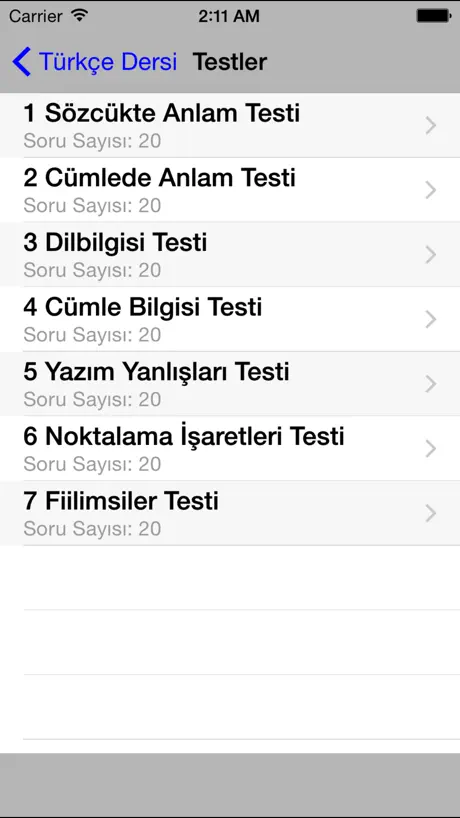 Türkçe Dersi - Özet