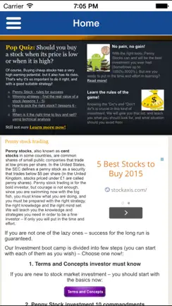 Penny Stocks - Trading Course iPhone image 2