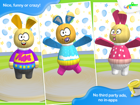 Screenshot #4 for ToyBrush 3D - Easter Decorator