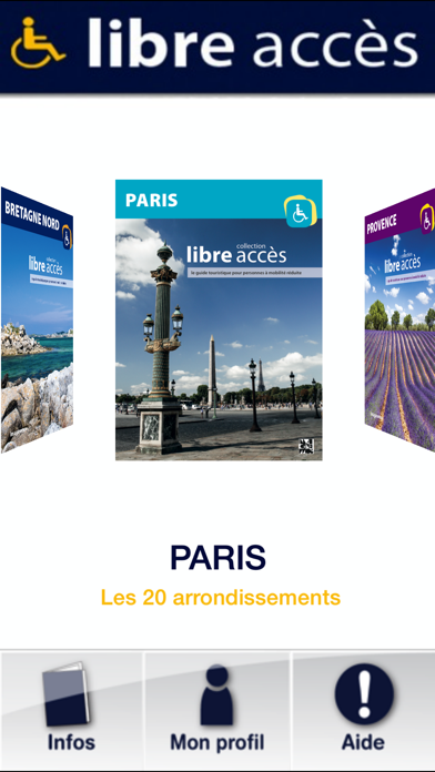Screenshot #2 pour LIBRE ACCÈS : guides touristiques