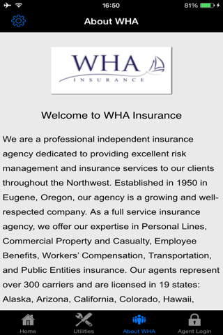 WHA Insurance - náhled