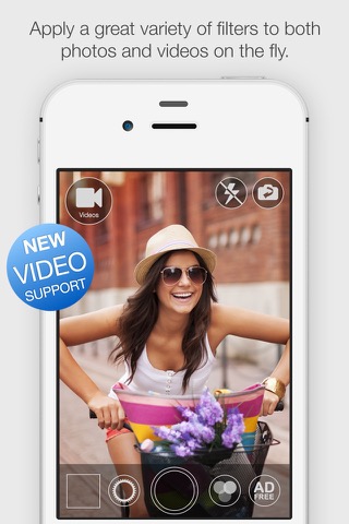 PhotoVideo Cam - Storeの最速カメラによる、ライブフォトエフェクトとビデオエフェクトのおすすめ画像1