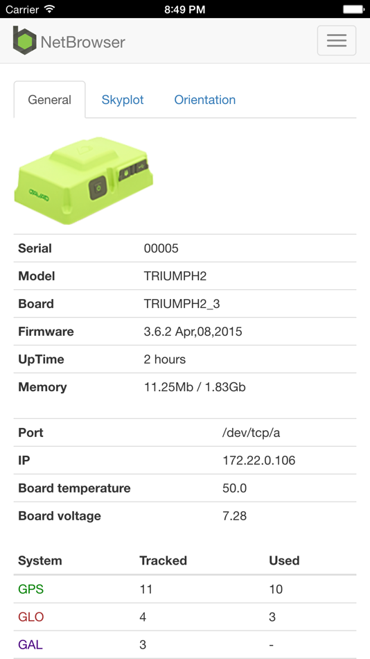 #1. JAVAD NetBrowser (iOS) 由: JAVAD GNSS