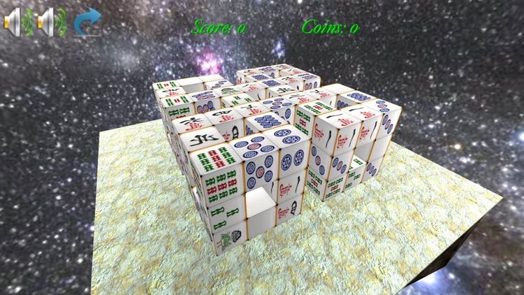 Mahjong 3D Cube