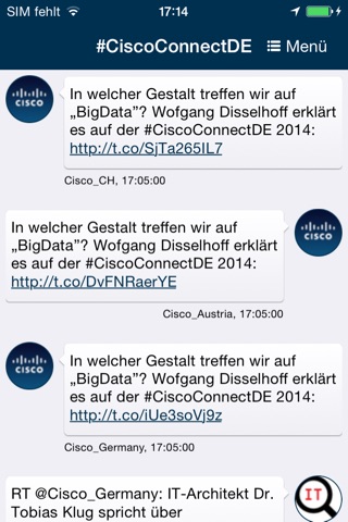 Cisco Connect Deutschland 2014 screenshot 3