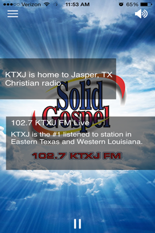 102.7 KTXJ FM screenshot 2