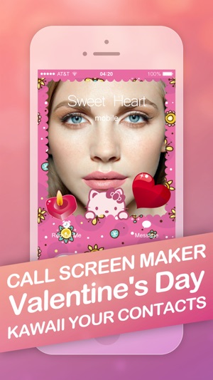 來電大頭貼專業版 - 粉色情人節特輯 for iOS 8(圖3)-速報App