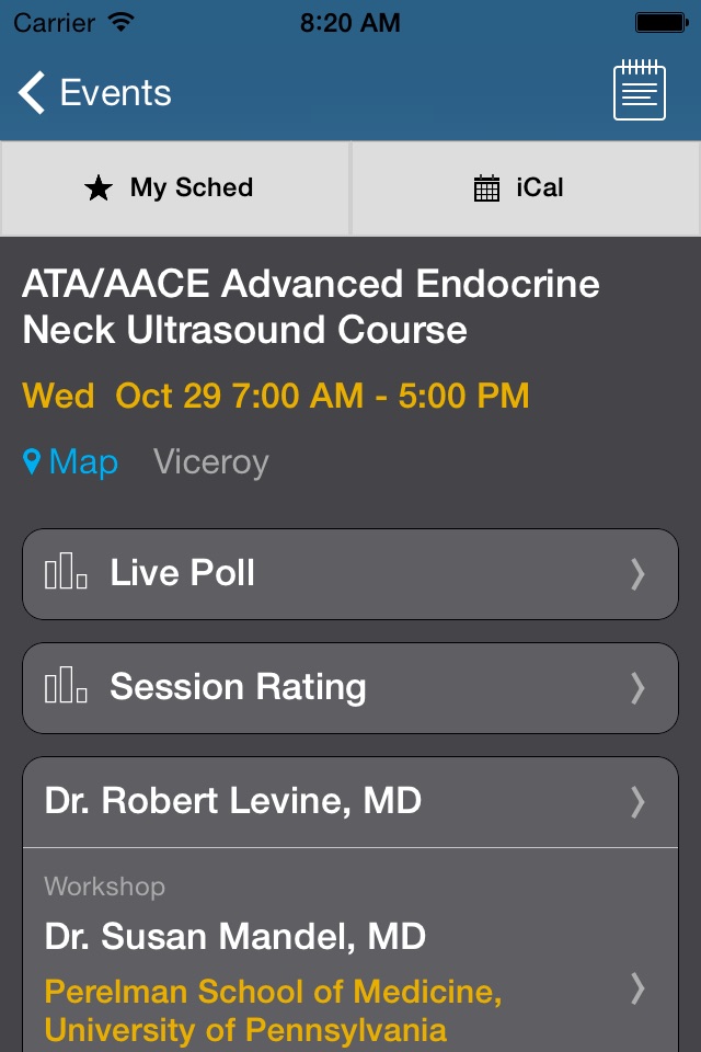 American Thyroid Association (ATA) 84th Annual Meeting screenshot 3