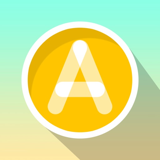 ABC Writing in Flat Design iOS App