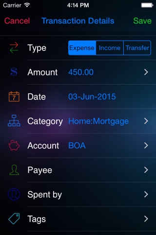 Home Budget Expense Pro screenshot 2