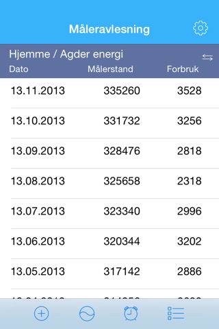 Måleravlesning screenshot 3