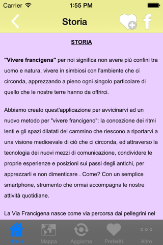 VIVERE FRANCIGENA screenshot 2