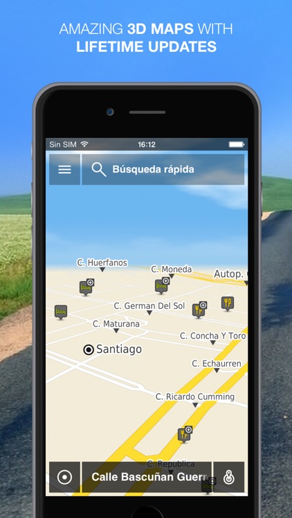 NLife Chile Premium - Offline GPS Navigation & Maps