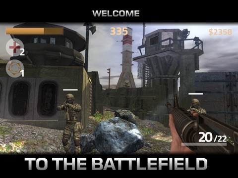 Screenshot #5 pour A*Star Shooter Battle field HD - Meilleur armée cible GRATUIT FPS armes de guerre militaires jeu mission de sniper