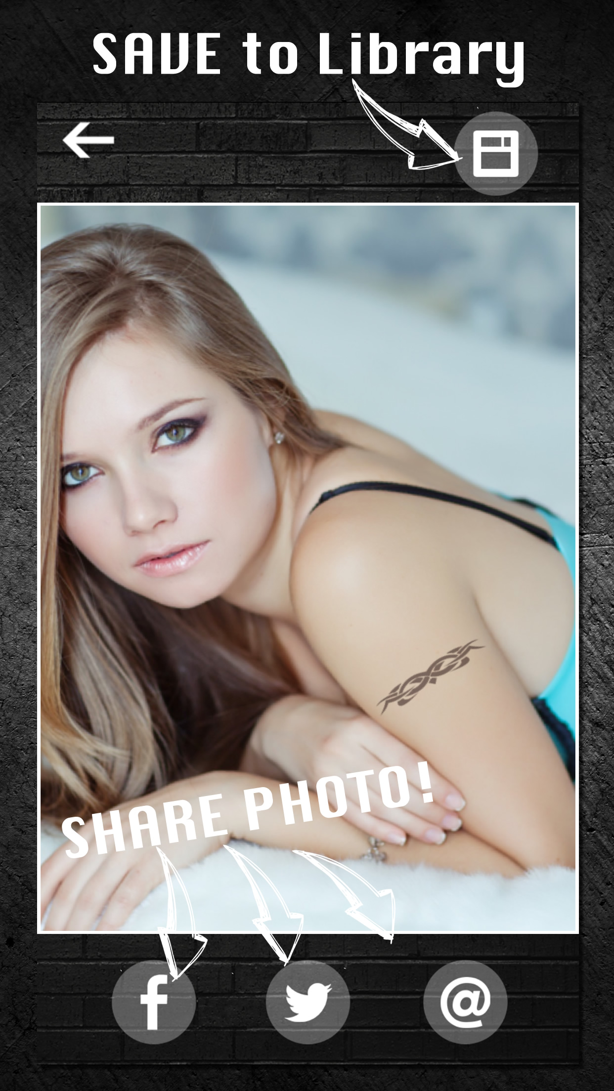 TattooGram - Tattoos on your photo