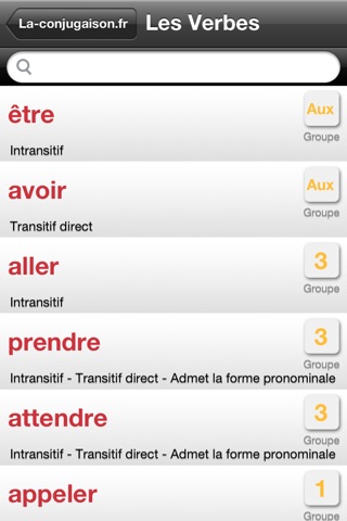 La conjugaison française screenshot 3