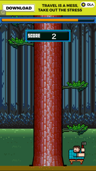Angry Timber man iPhone screenshot