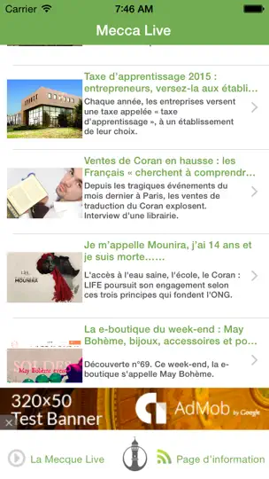 Capture d'écran de La Mecque En Direct sur iPhone 2