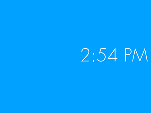 Screenshot #4 pour ZenClock: A Beautiful, Minimal Clock