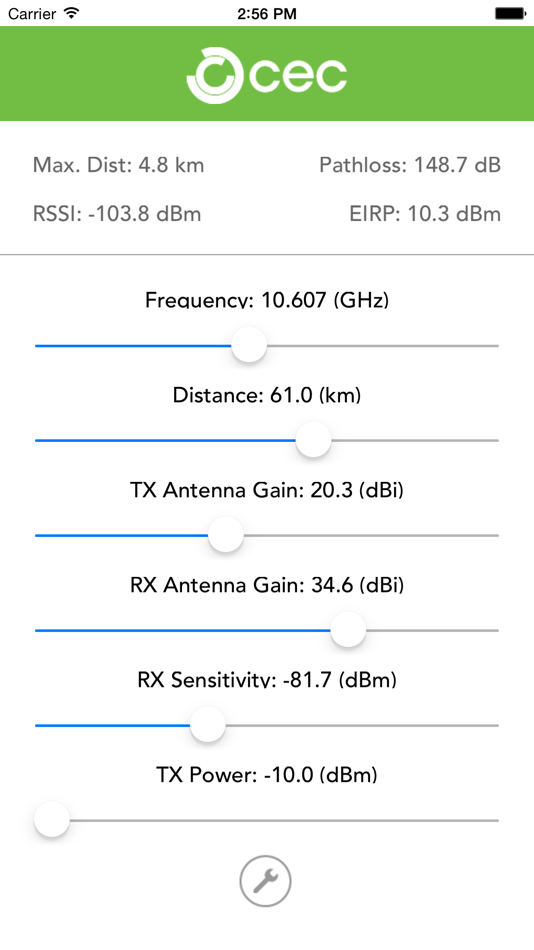 #1. RF Slide Rule (iOS) Podle: CEC, S.A.