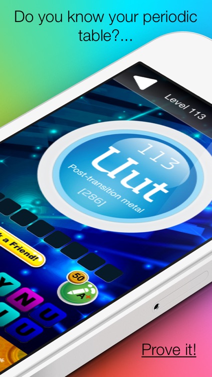 Quiz Pic: Periodic Table Of The Elements Learning game