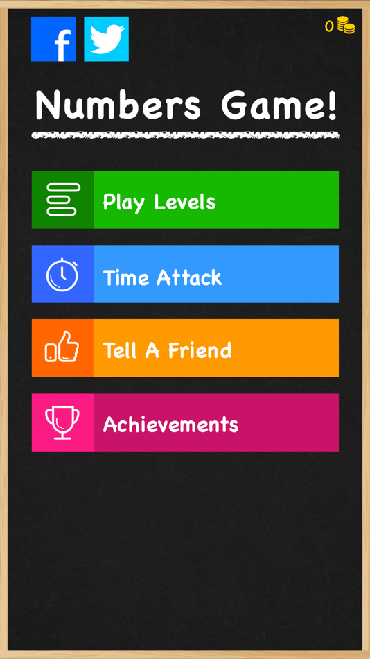 #2. Numbers Game! - 6 Number Math Puzzle Game and Brain Training (iOS) By: ROOT38 LIMITED