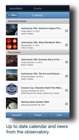 KeckWatch screenshot