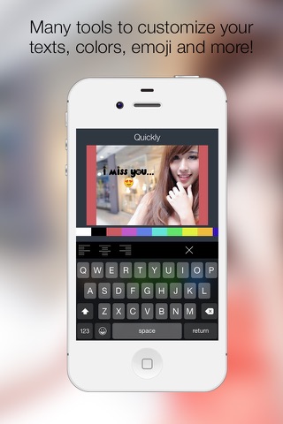 Quickly - Add styled text to your photos in simple way screenshot 2