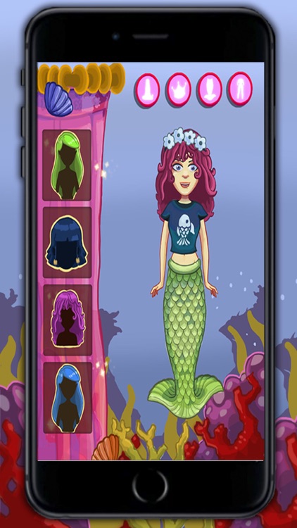 Dress up mermaids – princesses game for girls