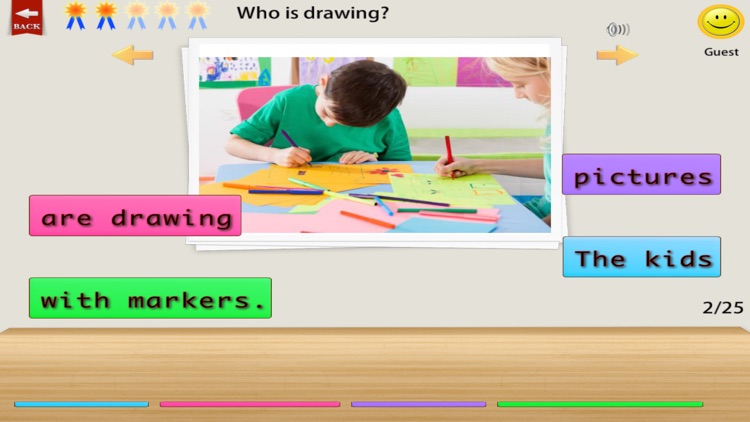 Comprehension Builder 2 - WH Question App for English Language Learning and Speech Therapy screenshot-0