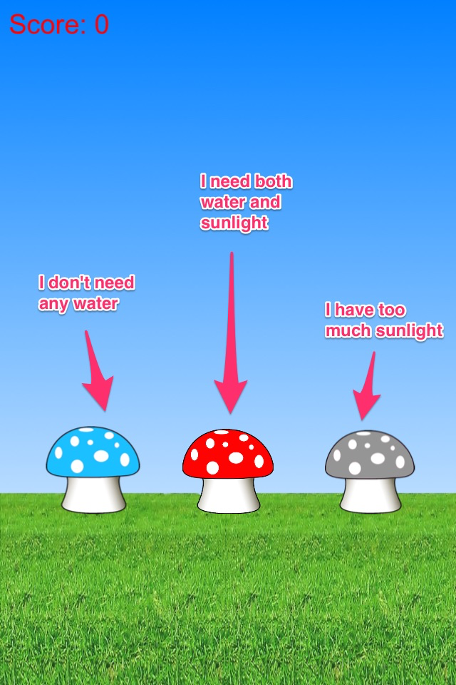 Collect Water And Sunlight Grow Cute Mushroom Free