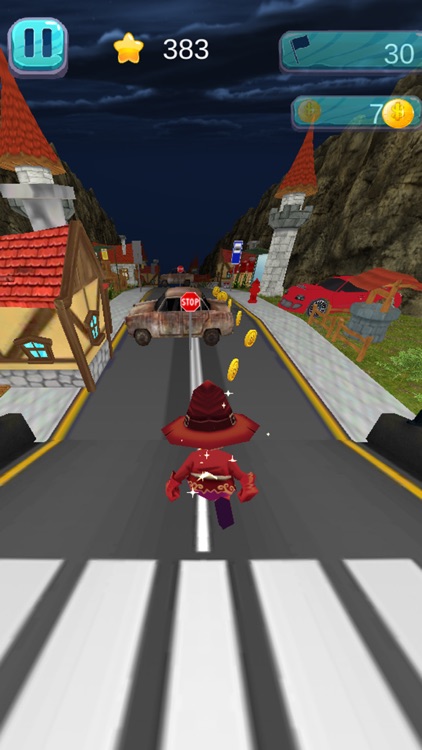 Cartoon street runner 3D screenshot-4