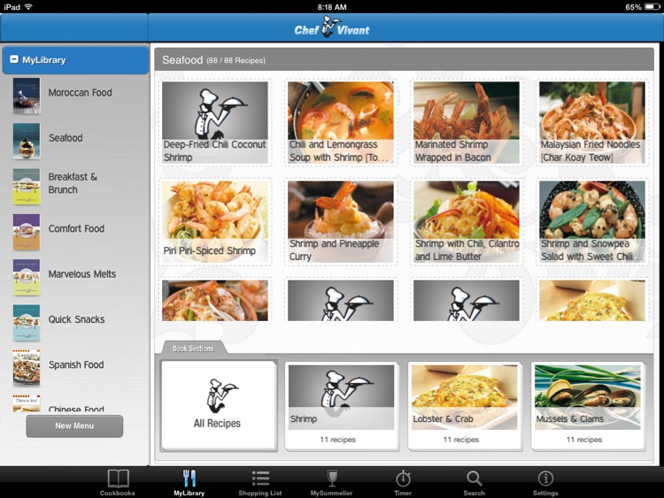Chef Vivant – Customizable, Interactive eCookbooks