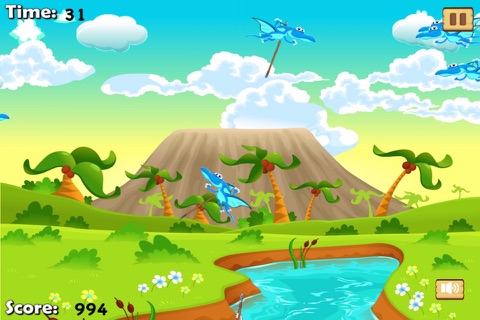 A Fun Flying Dinosaur - Spear Shooting Survival Challenge screenshot 4