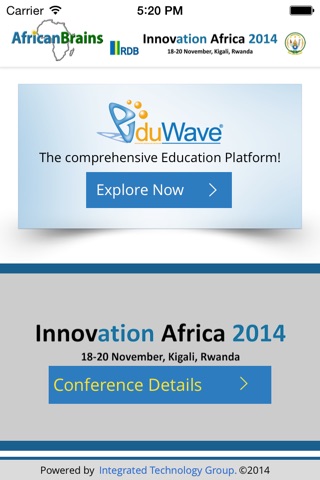 Innovation Africa 2014 screenshot 2