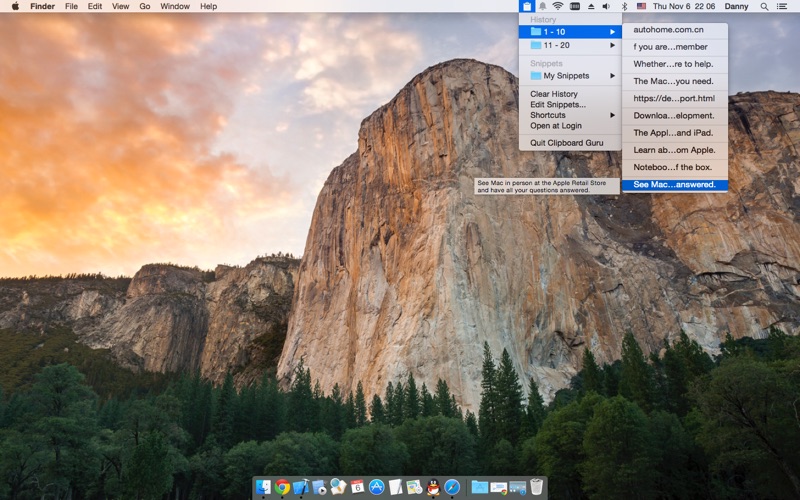 Screenshot #1 pour Clipboard Guru