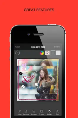 Game screenshot Insta Love Pics – Well designed frames & stickers for peace and joy. hack