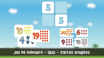 Screenshot #1 pour Nombres pour les enfants 1 - 20