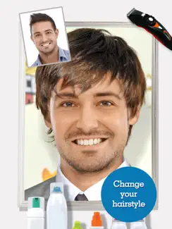 FACEinHOLE® Hairstyles for Men - Change your haircut and try a cool new look iPad image 4
