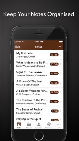 ChurchNotes - Write Notes From Church Sermons and Bible Studies or Podcastsのおすすめ画像2