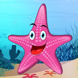 Peekaboo animals in the sea, ocean, lake and river for toddlers and babies app icon