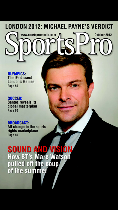 Screenshot #1 pour SportsPro Magazine