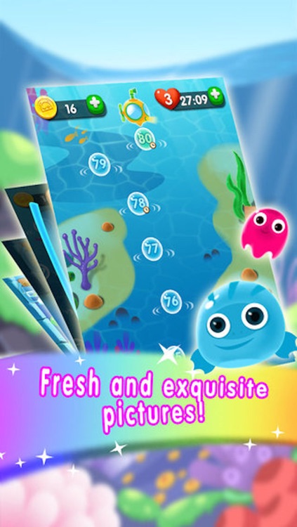 Bubble Adventure Mania - rescue the color fish