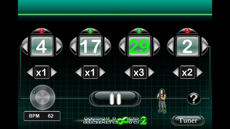 Metal Loops 2 - The best free Guitar and Drums practice app! screenshot-3