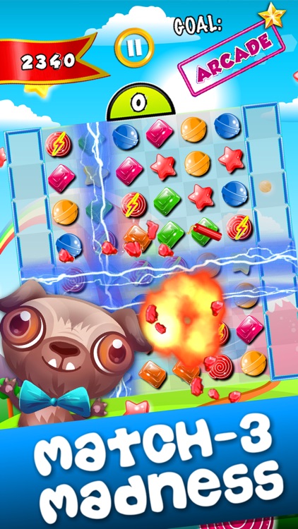 Candy Swap Match-3 - be an alien pop hero to feed hungry babies monsters