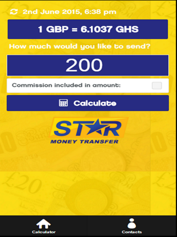 Screenshot #4 pour Star Money Transfer Calculator