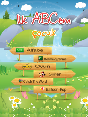Screenshot #4 pour Ilk ABCem – Alfabeler şiirler ve oyunlar