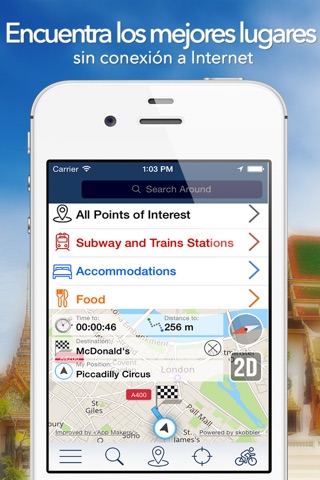 Spain Offline Map + City Guide Navigator, Attractions and Transports screenshot 2